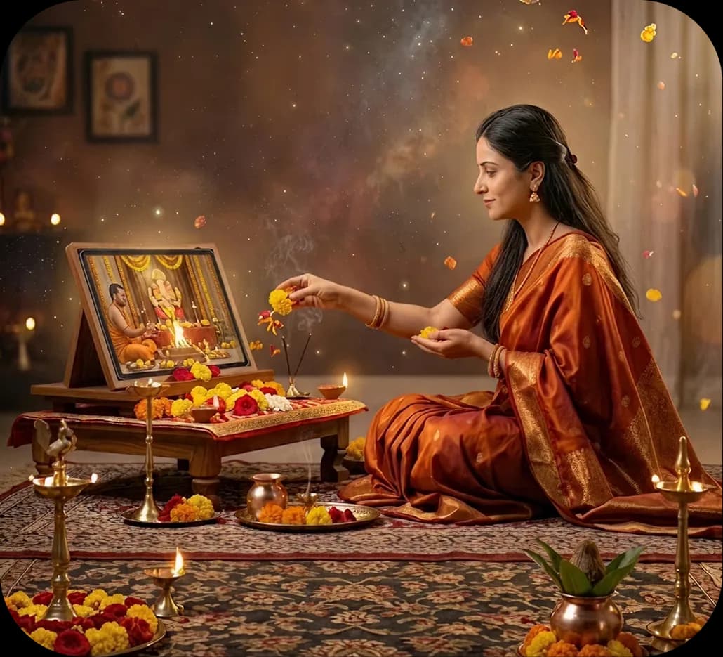 mobile puja