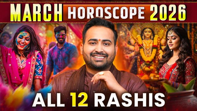 March Horoscope 2026 | March Rashifal: Horoscope and remedies for Aries to Pisces Astro Arun Pandit